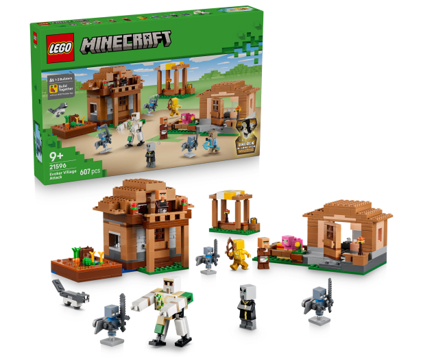 LEGO MINECRAFT 21596 Najazd przywoływaczy na wioskę - 1529738 - zdjęcie 2
